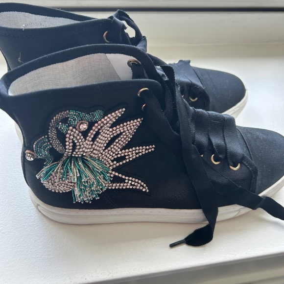 Lanvin Embellished Sneakers - Picture 1 of 4